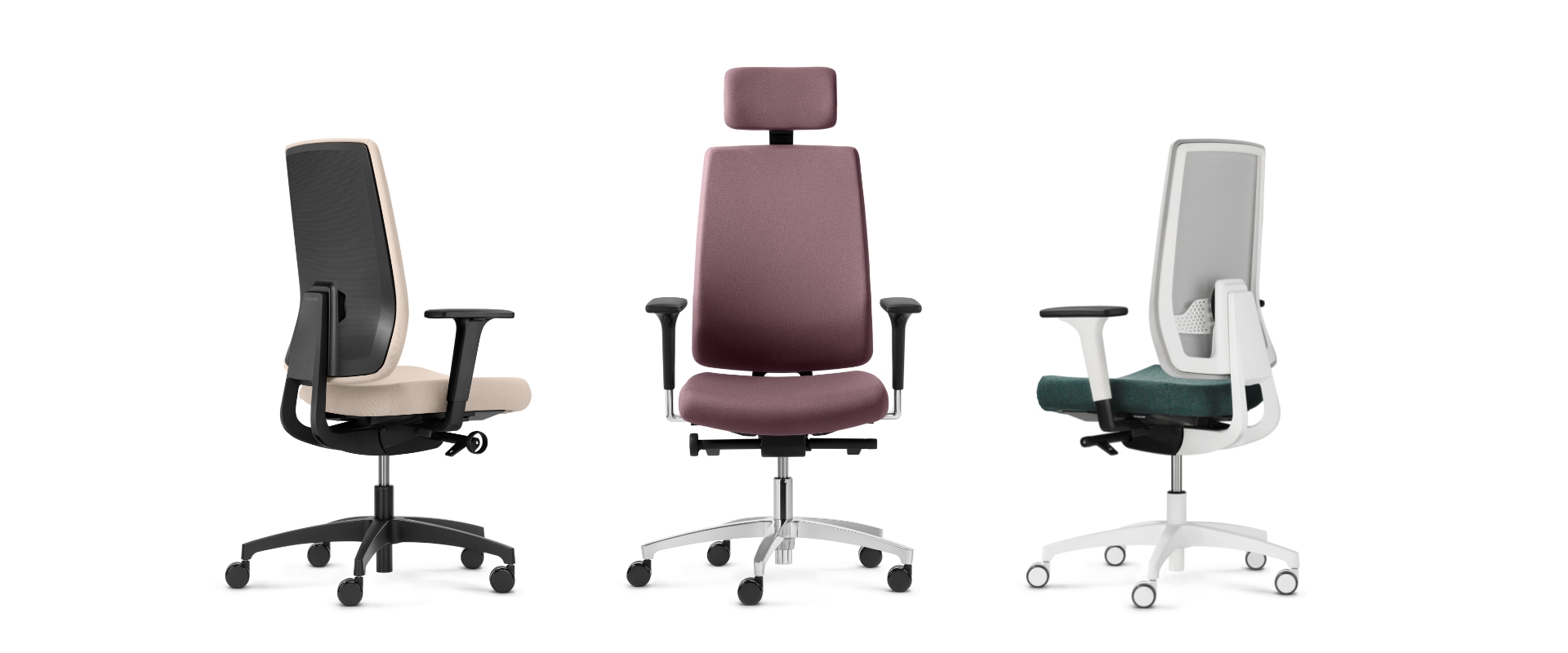 Office chair Indeed: Configure a sustainable swivel chair